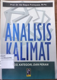 ANALISIS KALIMAT