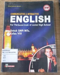COMMUNICATIVE & INTERACTIVE ENGLISH