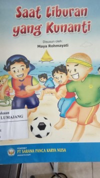SAAT LIBURAN YANG KUNANTI