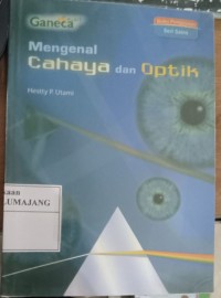 MENGENAL CAHAYA DAN OPTIK