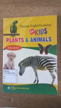 THEMATIC ENGLISH VOCABULARY FOR KIDS PLANTS & ANIMALS