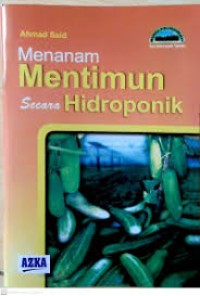 menanam mentimun secara hidroponik